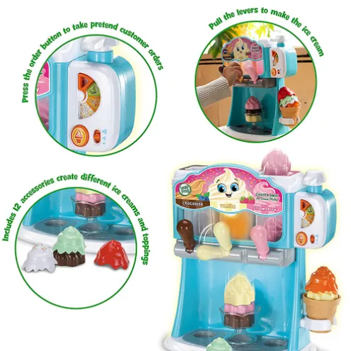 LeapFrog Count & Swirl Ice Cream Maker Learning Toy