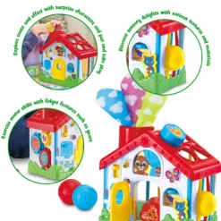 LeapFrog 4 in 1 Discovery House Sensory Toy