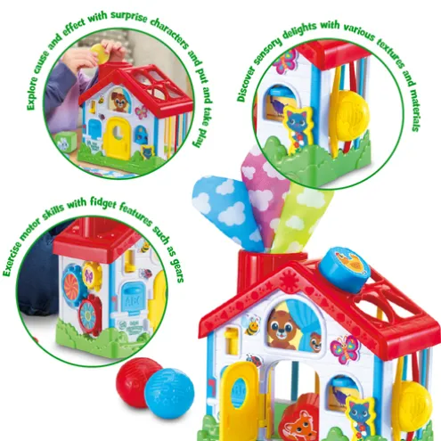 LeapFrog 4 in 1 Discovery House Sensory Toy