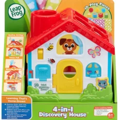 LeapFrog 4 in 1 Discovery House Sensory Toy