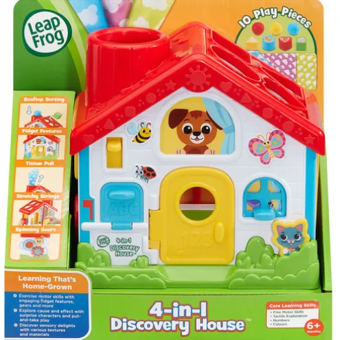 LeapFrog 4 in 1 Discovery House Sensory Toy