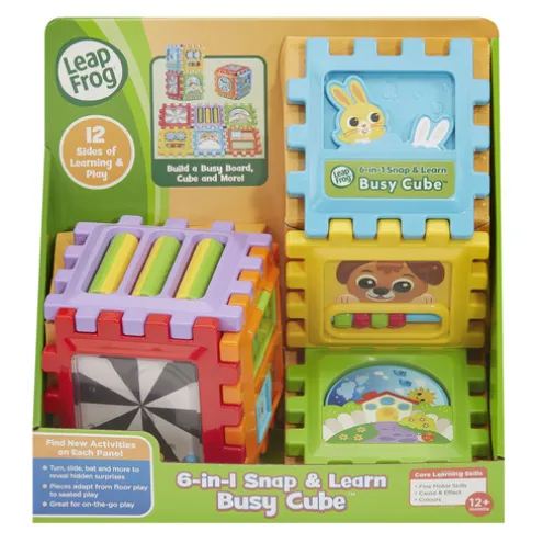 LeapFrog 6 in 1 Snap and Learn Busy Cube Toy