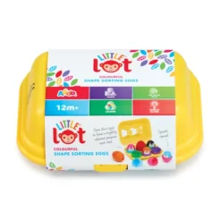 Little Lot Colourful Shape Sorting Eggs