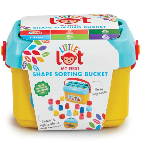 Little Lot My First Shape Sorting Bucket