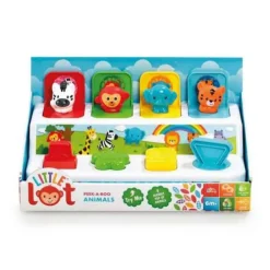 Little Lot Peek-a-Boo Animals Activity Toy