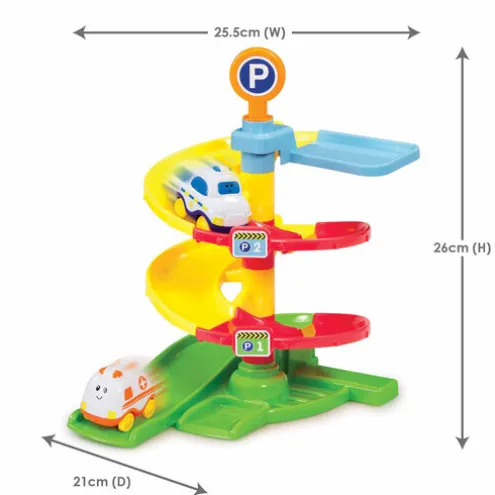 Little Lot Swirly Whirly Car Ramp Playset