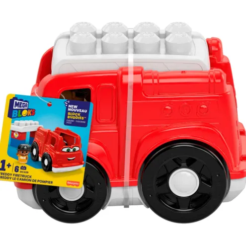 Mega Bloks First Builders Freddy Firetruck Building Set