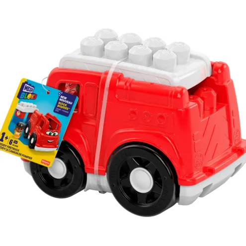 Mega Bloks First Builders Freddy Firetruck Building Set