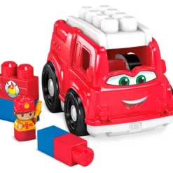 Mega Bloks First Builders Freddy Firetruck Building Set