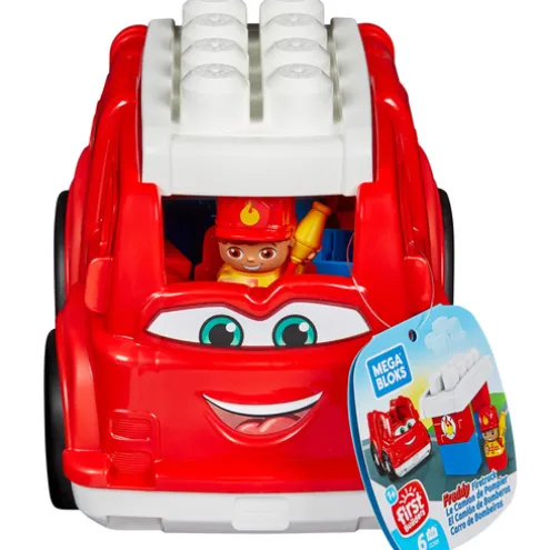 Mega Bloks First Builders Freddy Firetruck Building Set