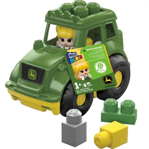 Mega Bloks John Deere Lil Tractor Building Set