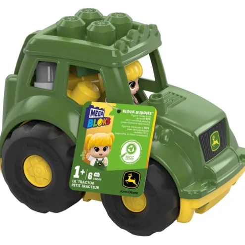 Mega Bloks John Deere Lil Tractor Building Set