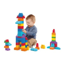 Mega Bloks 60 Pieces First Builders Big Building Bag