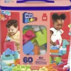 Mega Bloks Pink First Builders Big Building Bag 60 Pieces