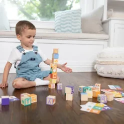 Melissa and Doug Ms. Rachel Wooden Learning Blocks