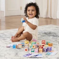 Melissa and Doug Ms. Rachel Wooden Learning Blocks