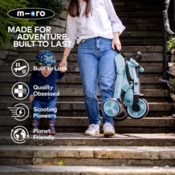 Micro 7 Stage Flexi Trike Blue