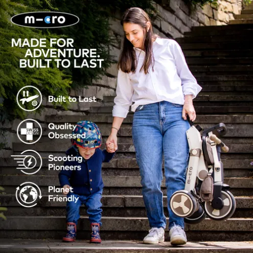 Micro 7 Stage Flexi Trike Brown