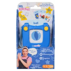 Ms. Rachel First Words Talking Flash Cards with Electronic Reader