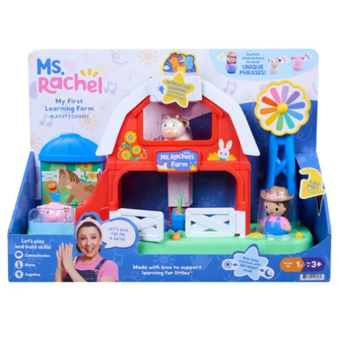 Ms Rachel My First Learning Farm Playset
