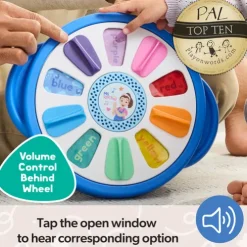 Ms Rachel Spin Along Learning Wheel
