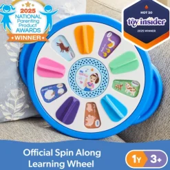 Ms Rachel Spin Along Learning Wheel