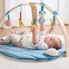 Nattou Felix and Leo Playmat with Wooden Arch