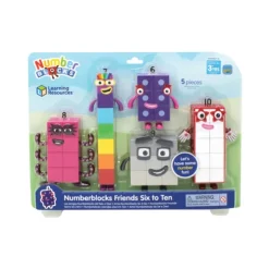 Numberblocks Friends Six to Ten Construction Set
