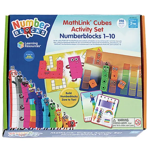 Numberblocks MathLinks 1 to 10 Cubes Construction Set