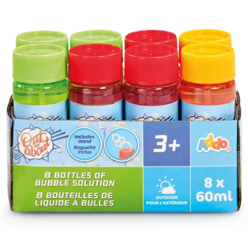 Out and About 8 Bottles of Bubble Solution