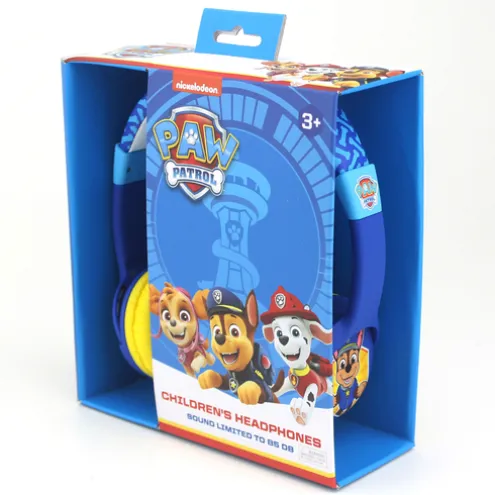 Paw Patrol Chase Childrens Wired Headphones