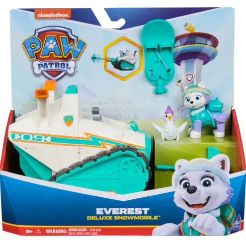 Paw Patrol Everest Deluxe Snowmobile Vehicle