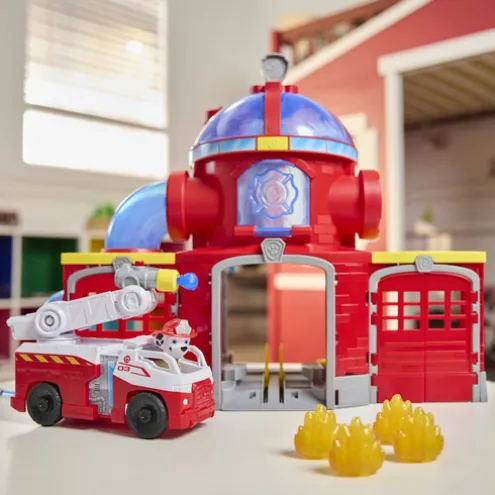 Paw Patrol Fire Rescue Command Center Playset