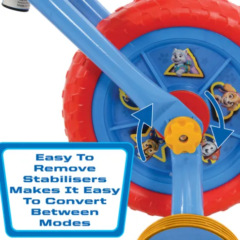 Paw Patrol 10 Inch 2-in-1 Training Bike