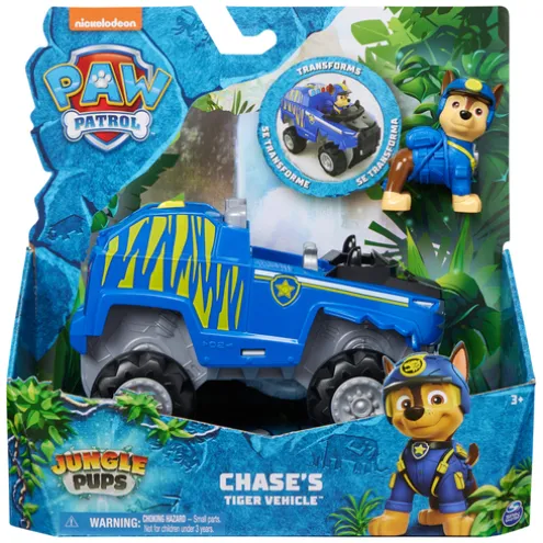 Paw Patrol Jungle Pups Chase's Tiger Vehicle