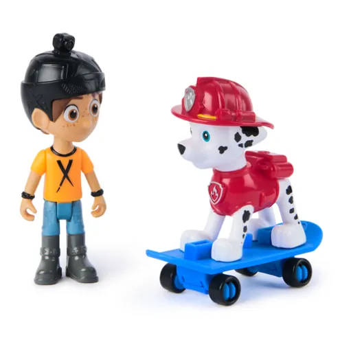 Paw Patrol Marshall and Daring Danny X Figures
