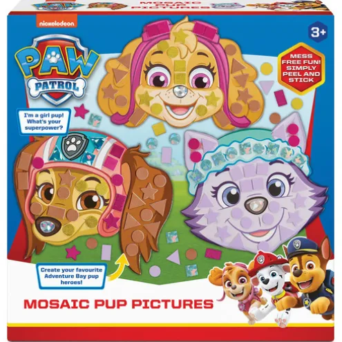 Paw Patrol Mosaic Pup Pictures Craft Set (Styles Vary)
