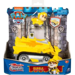 Paw Patrol Rescue Knights Rubble's Deluxe Vehicle