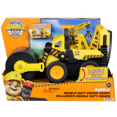 Paw Patrol Rubble and Crew Double Duty Power Dozer Playset