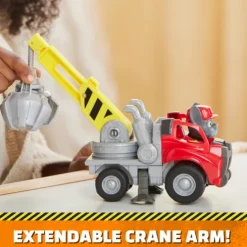 Paw Patrol Rubble & Crew Chargers Crane Grabber Vehicle
