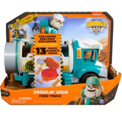 Paw Patrol Rubble & Crew Growlin' Grub Food Truck Playset