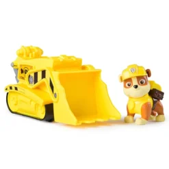 Paw Patrol Rubble's Bulldozer Vehicle and Figure
