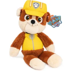 Paw Patrol Rubble Take Along 33cm Soft Toy