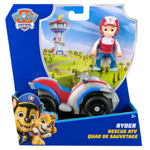 Paw Patrol Ryder's Rescue ATV Vehicle and Figure