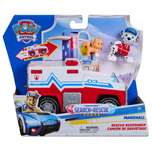 Paw Patrol Search and Rescue Marshall Rescue Responder Playset