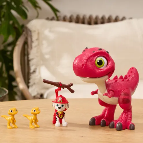 Paw Patrol The Dino Movie Hear Me Roar Rhubarb Playset