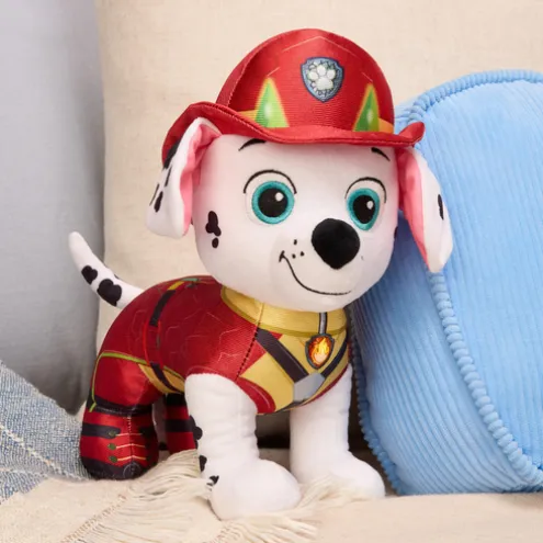 Paw Patrol The Dino Movie Marshall Dino Rescue Soft Toy