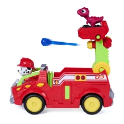 Paw Patrol The Dino Movie Marshall Dino Rescue Fire Truck Playset