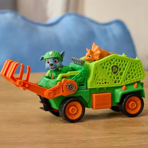 Paw Patrol The Dino Movie Rocky Dino Rescue Recycler Playset