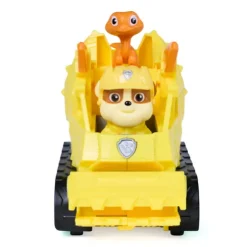 Paw Patrol The Dino Movie Rubble Dino Rescue Bulldozer Playset